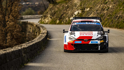 Pirmasis 2023-ųjų metų WRC etapas Monte Karle