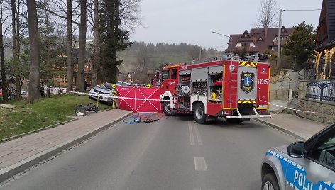 Galinga audra siaubė Lenkijos Zakopanę ir jos apylinkes