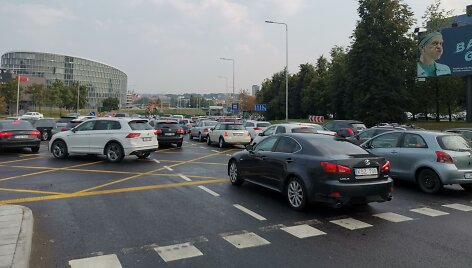 Spūstis Vilniuje rugsėjo 2 d. vakarą