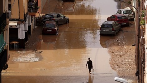 Potvynis Ispanijoje / Alberto Saiz / AP