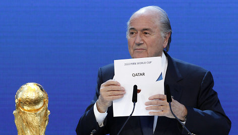Buvęs FIFA prezidentas: pasaulio čempionatas Katare – „klaida“