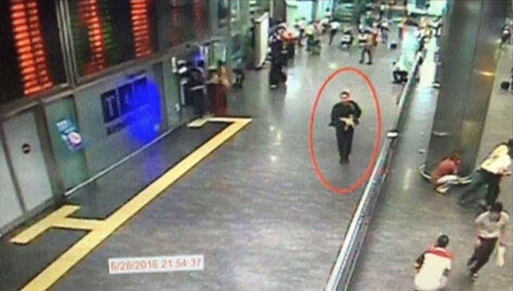 Sprogdintojas Turkijos oro uoste
