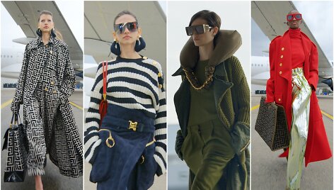 &bdquo;Balmain&ldquo; 2021&ndash;2022 m. rudens ir žiemos kolekcijos modeliai