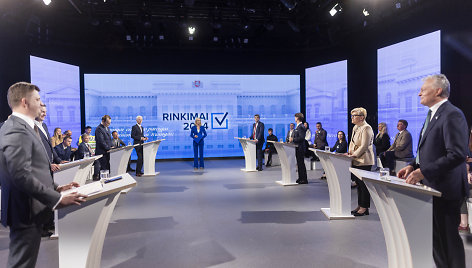 Kandidatų į prezidentus debatai 2024