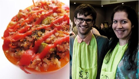 Tinklara&scaron;tininkai ir jų ruo&scaron;ta grikiais įdaryta paprika