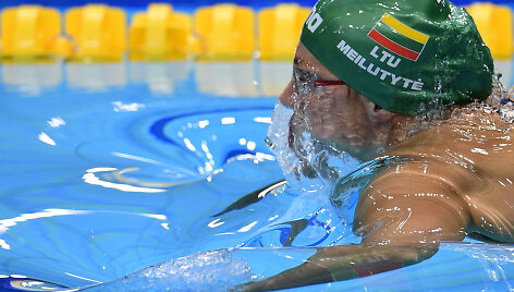 Rūta Meilutytė pasaulio čempionate fini&scaron;avo ketvirta.