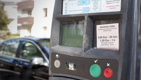 Automobilių stovėjimas Palangoje