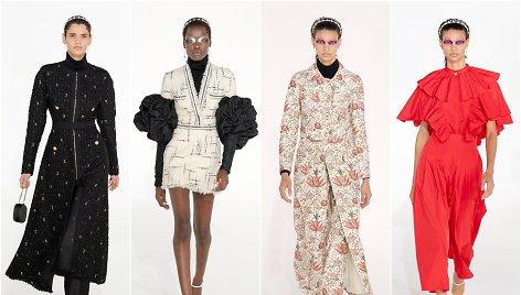 „Giambattista Valli“ 2021–2022 m. rudens ir žiemos kolekcijos modeliai