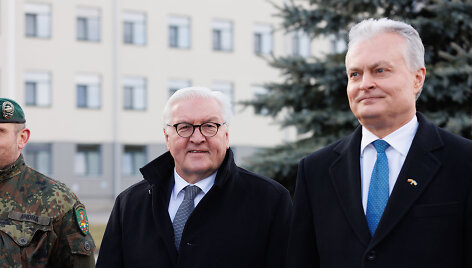 Lietuvos ir Vokietijos prezidentų susitikimas
