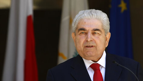 Buvęs Kipro prezidentas Demetris Christofias