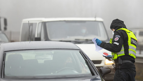 Stacionarus policijos kontrolės postas