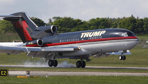 Donaldo Trumpo lėktuvas