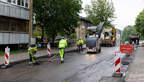 Gatvių infrastruktūros atnaujinimo darbų pristatymas