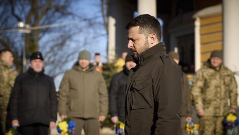 Ukrainos prezidentas Volodymyras Zelenskis