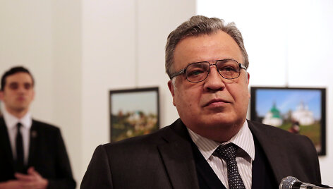 Nužudytas Rusijos ambasadorius Andrejus Karlovas