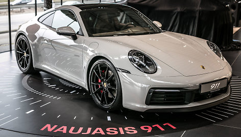 Naujasis „Porsche 911“ atvyko į Vilnių