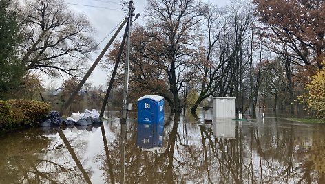 Patvinusi Minija Priekulėje