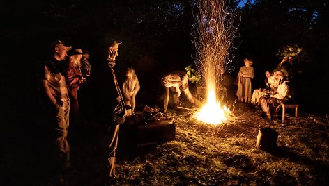 Musteikos (Varėnos raj.) kaimo bendruomenė švenčia trumpiausią metų naktį – Rasas