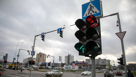 Apkasų, Žalgirio, Rinktinės gatvių sankryža