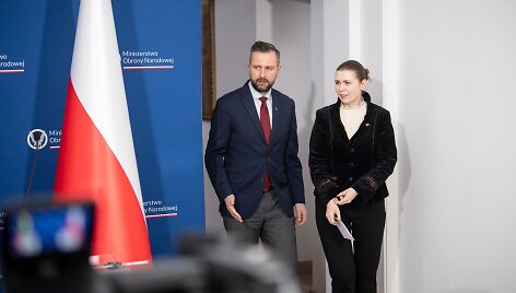 D. &Scaron;akalienė Lenkijoje / Lenkijos KAM nuotr.