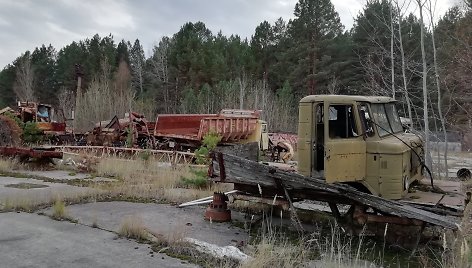 Uždraustoje Černobylio zonoje