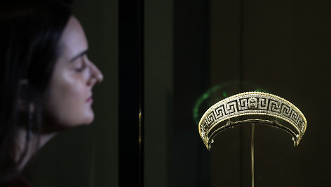 Cartier“ tiara, surasta laive „Lusitania“, nuskendusiame 1915 metais