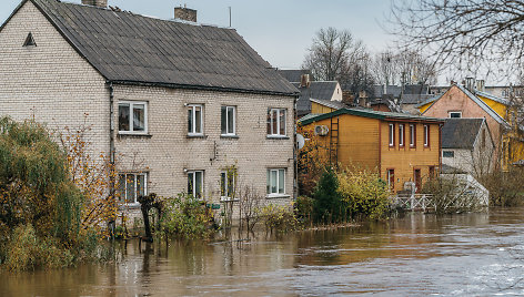 Potvynis Kretingoje