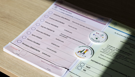 Sekmadienis – Lietuvos prezidento rinkimų ir referendumo dėl pilietybės diena