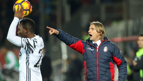 &bdquo;Crotone&ldquo; treneris Davide Nicola