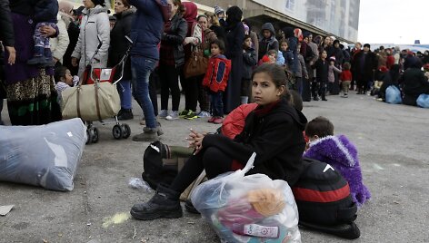 Migrantai Graikijoje