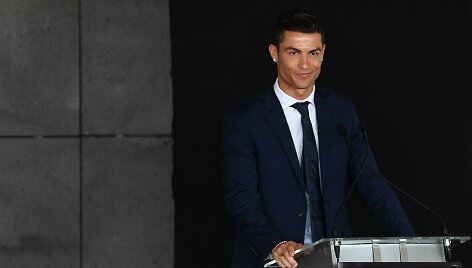 Cristiano Ronaldo oro uostas
