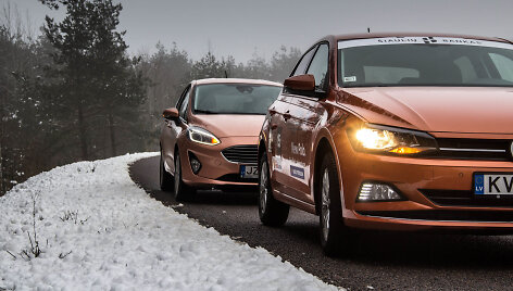 &bdquo;Volkswagen Polo&ldquo; prie&scaron; &bdquo;Ford Fiesta&ldquo;