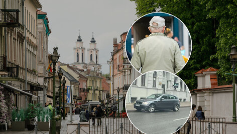 Kaunietei miesto centre įtarimų sukėlęs BMW