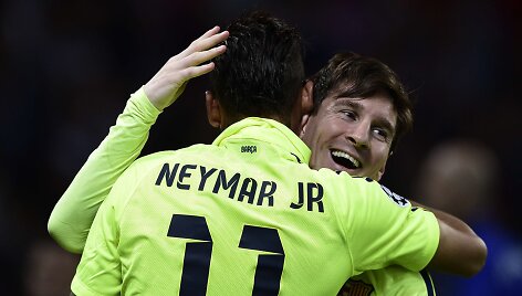 Neymaras ir Lionelis Messi