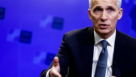NATO vadovas Jensas Stoltenbergas