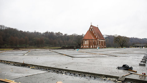 Zapyškio bažnyčios aplinkos rekonstrukcija