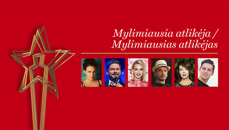 ŽMONĖS 2017: pretendentai tapti mylimiausia atlikėja/atlikėju