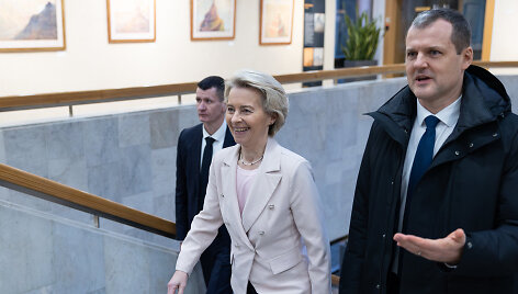 Ursula von der Leyen, Gintautas Paluckas