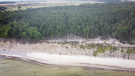 Olando kepurė drono akimis