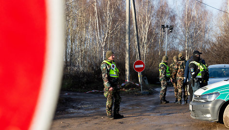 Policija dronu filmavo vietą, kurioje nukrito lėktuvas