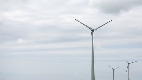 Artūro Skardžiaus sklypas ir vėjo jėgainių parkas Šilutės rajone