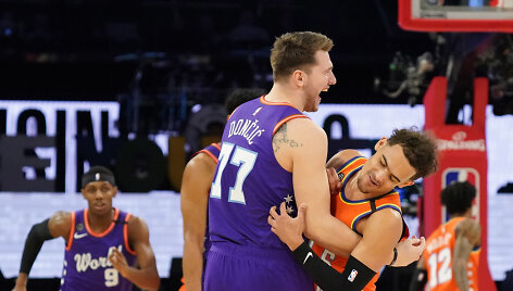 Luka Dončičius ir Trae Youngas
