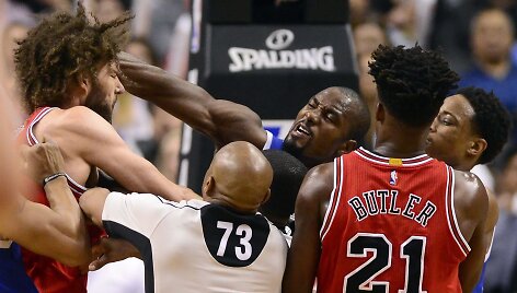 Serge'as Ibaka ir Robinas Lopezas