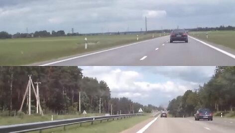 Kauno policijos užfiksuoti leistino greičio vir&scaron;ytojai 