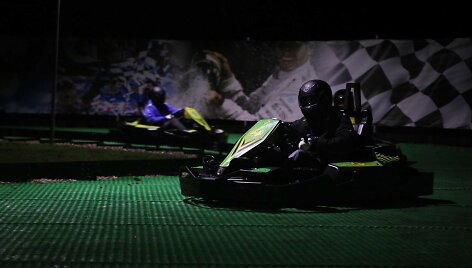 Varžybos &bdquo;Drift Kart&ldquo; kartodrome