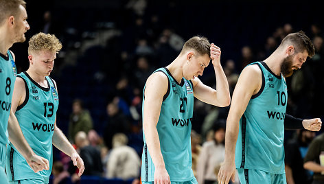 Europos taurės rungtynės: „Wolves“ - „Paris Basketball“