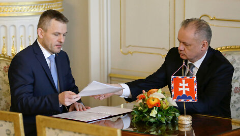 Peteris Pellegrinis ir Andrejus Kiska