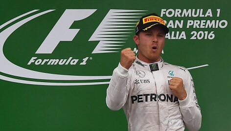 Nico Rosbergo triumfas Italijoje