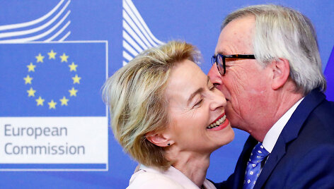 Ursula von der Leyen ir Jeanas-Claude'as Junckeris