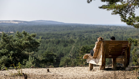 Relaksinis suoliukas arba ant Parnidžio kopos